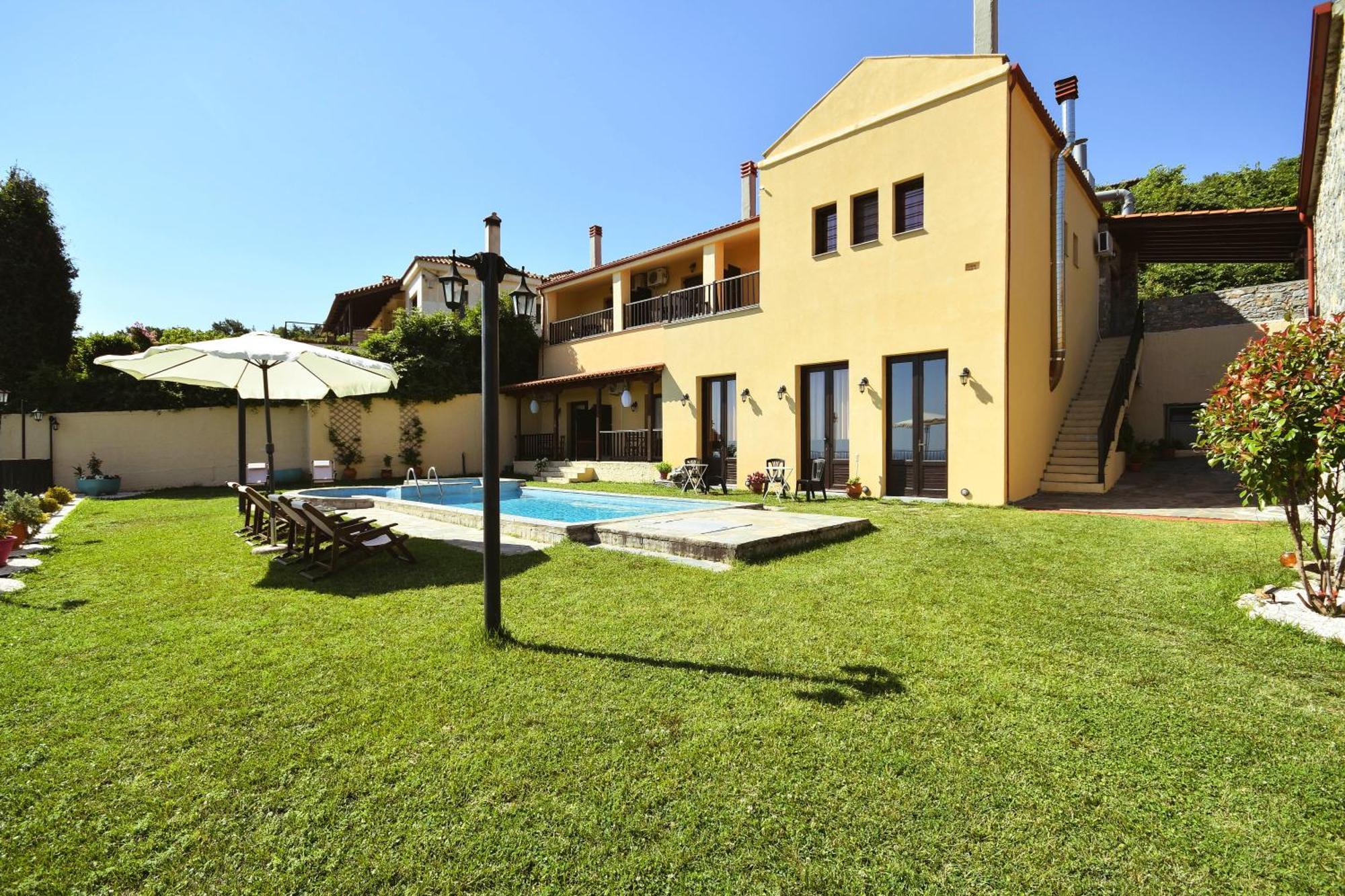 Guesthouse Amanitis Caesarea Skiti Bagian luar foto