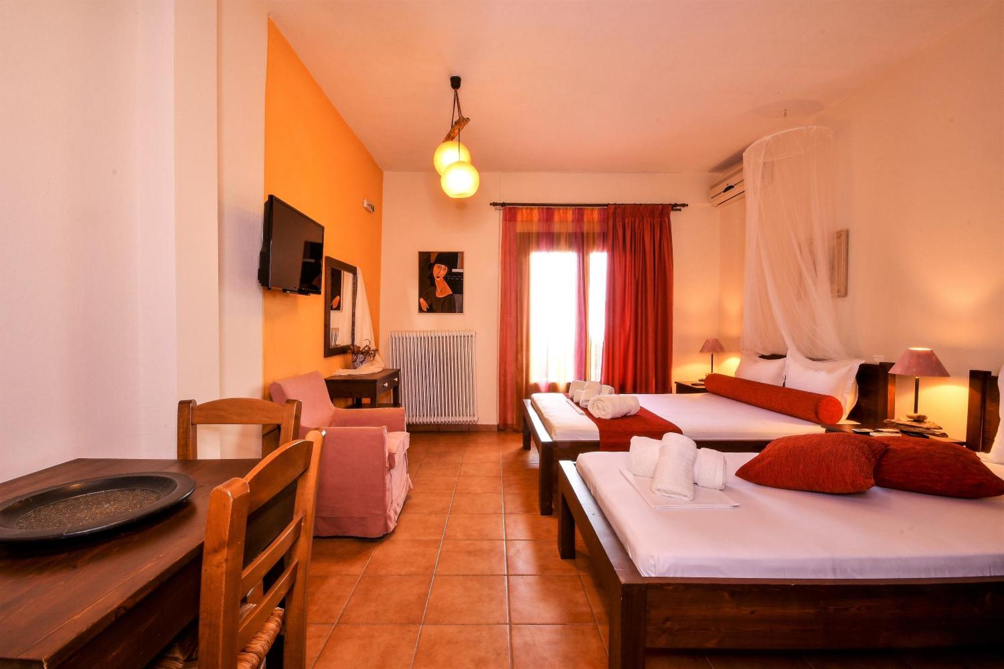 Guesthouse Amanitis Caesarea Skiti Bagian luar foto