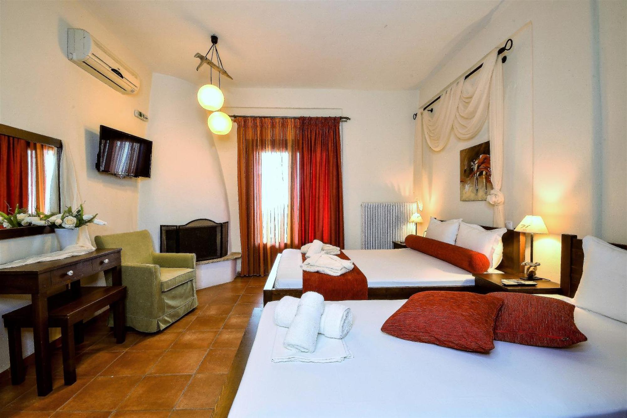 Guesthouse Amanitis Caesarea Skiti Bagian luar foto